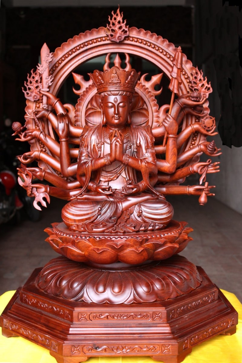 Câu chuyện phong thủy đằng sau hình tượng Phật Quan Thế Âm Bồ Tát