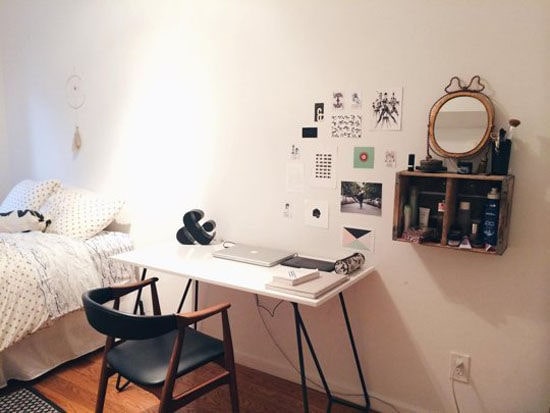 Phòng ngủ nhỏ xinh mà đầy đủ chức năng