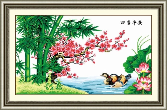 Lý giải việc đặt tranh phong thủy cây tre cây trúc trong phòng làm việc?