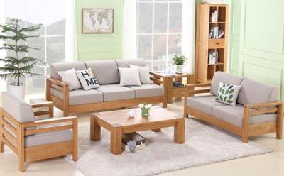 Thích thú với mẫu ghế sofa gỗ đơn cho phòng khách chung cư hiện đại