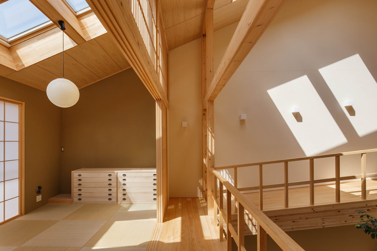 Ngôi nhà với không gian mở đúng chuẩn kiến trúc Nhật Bản
