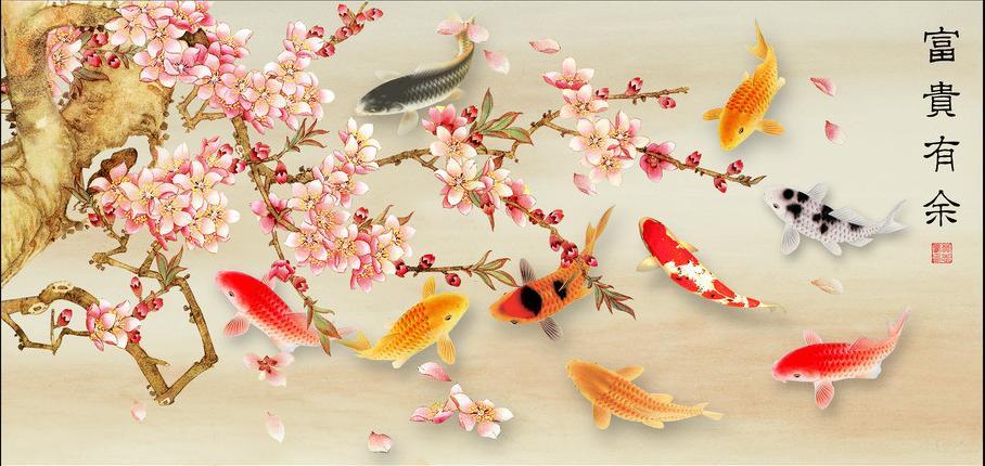 Tranh phong thủy phòng ngủ cho các cặp vợ chồng muốn mau có con