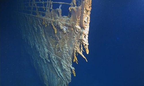Xác tàu Titanic đang tan dần vào đại dương sau 107 năm chìm xuống